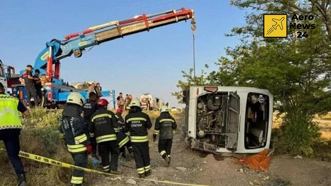 Terrível acidente no primeiro dia do Eid: ônibus capotou, 1 pessoa perdeu a vida e 26 ficaram feridas