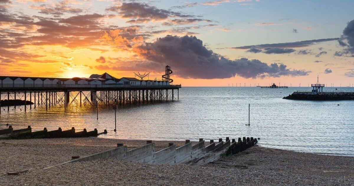The pretty UK seaside town with 2 miles of beaches that's just 90 minutes from London