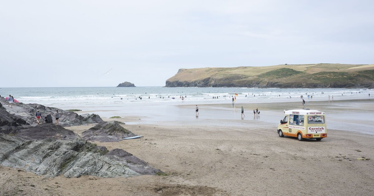Stunning seaside town overlooked by tourists next to popular holiday hotspot