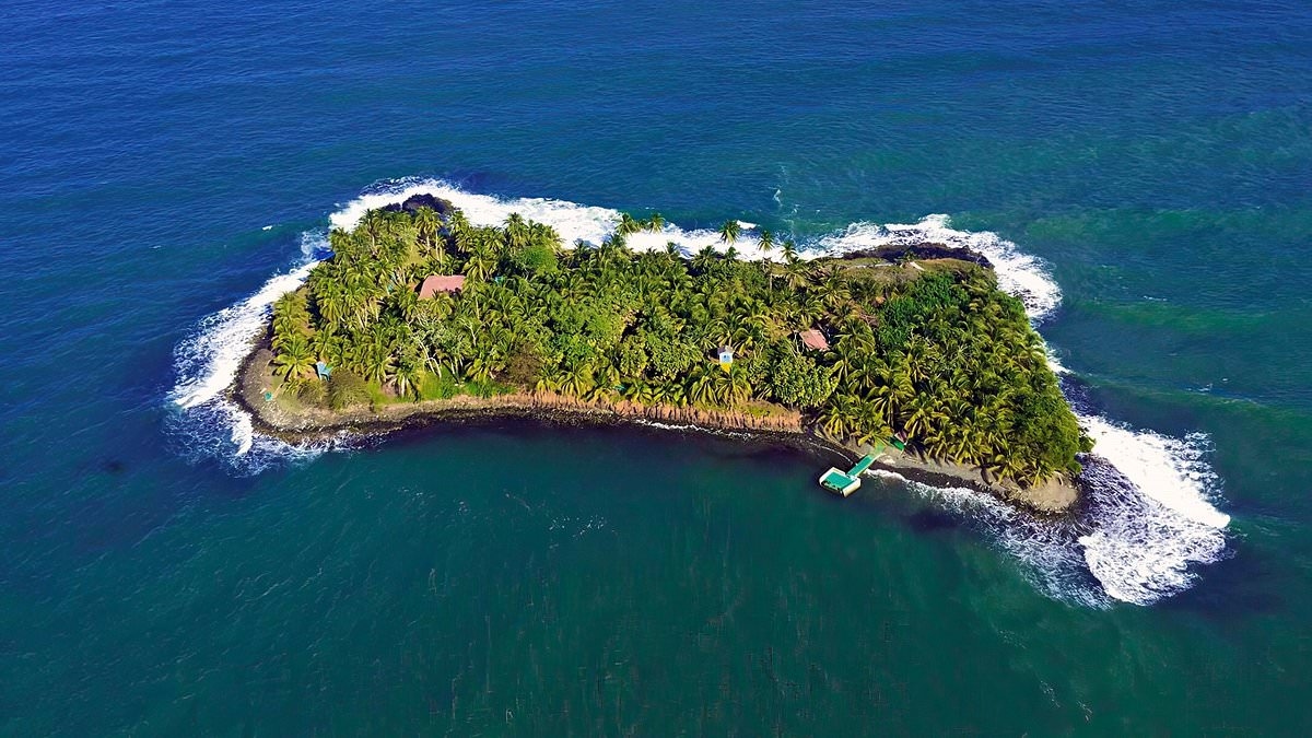 Inside entire private island which could be yours for £350,000