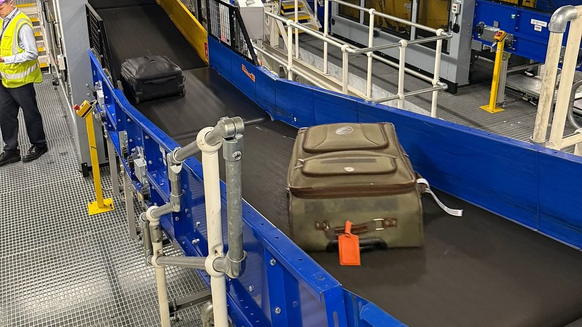Inside Britain's busiest airport: SHIVALI BEST goes behind-the-scenes at Heathrow's Terminal 5 to find out what really happens to your bag