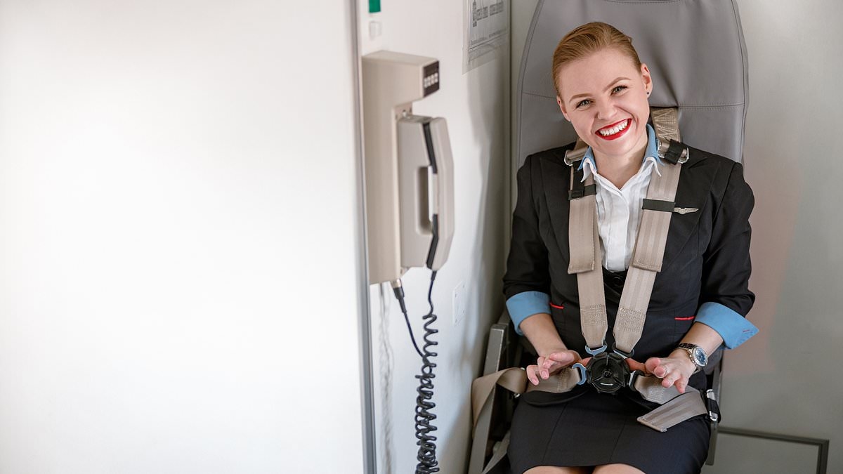 The real reason cabin crew have to wear different seatbelts to passengers revealed