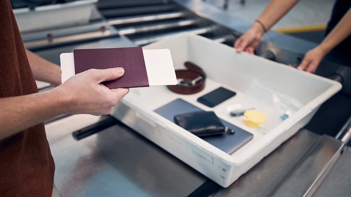 Revealed: The common item that should never be left in the security trays - and the disturbing reason why