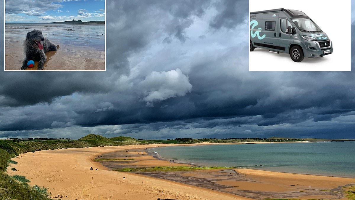 Vroom with a view as our home from home gave us freedom to explore Northumberland - Camper van break was bliss