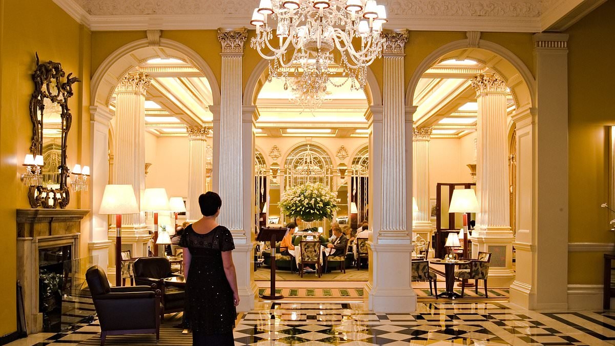 The UK hotel declared a 'masterpiece' is named one of the most glamorous places to stay in the world - beating the Maldives and Australia