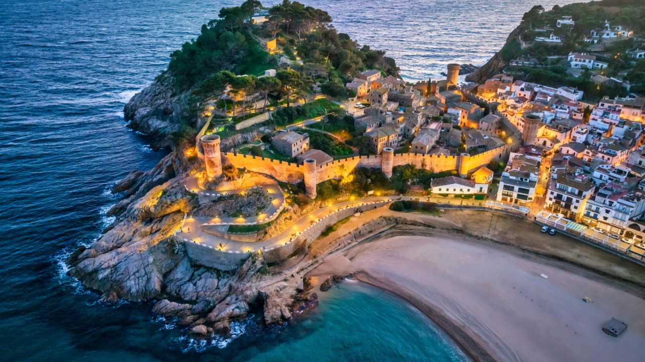 De hoek van de Costa Brava die het hart van Rafa Nadal veroverde: een prachtig dorp met middeleeuwse muren en idyllische stranden.