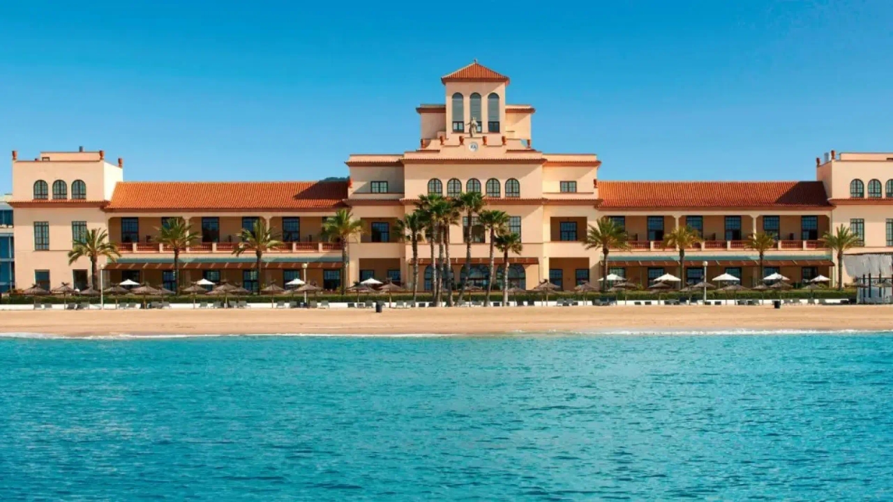 The luxury hotel in Catalonia that was once an abandoned hospital and now has the largest spa in Spain.