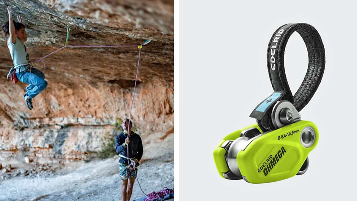 Yeni fren desteği 2025: İlk test: Edelrid Ohmega