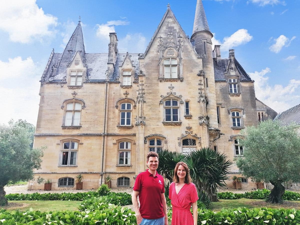 Queremos recuperar su antiguo esplendor. En Blaye, los viticultores están revitalizando la mansión de un marqués del siglo XIX.