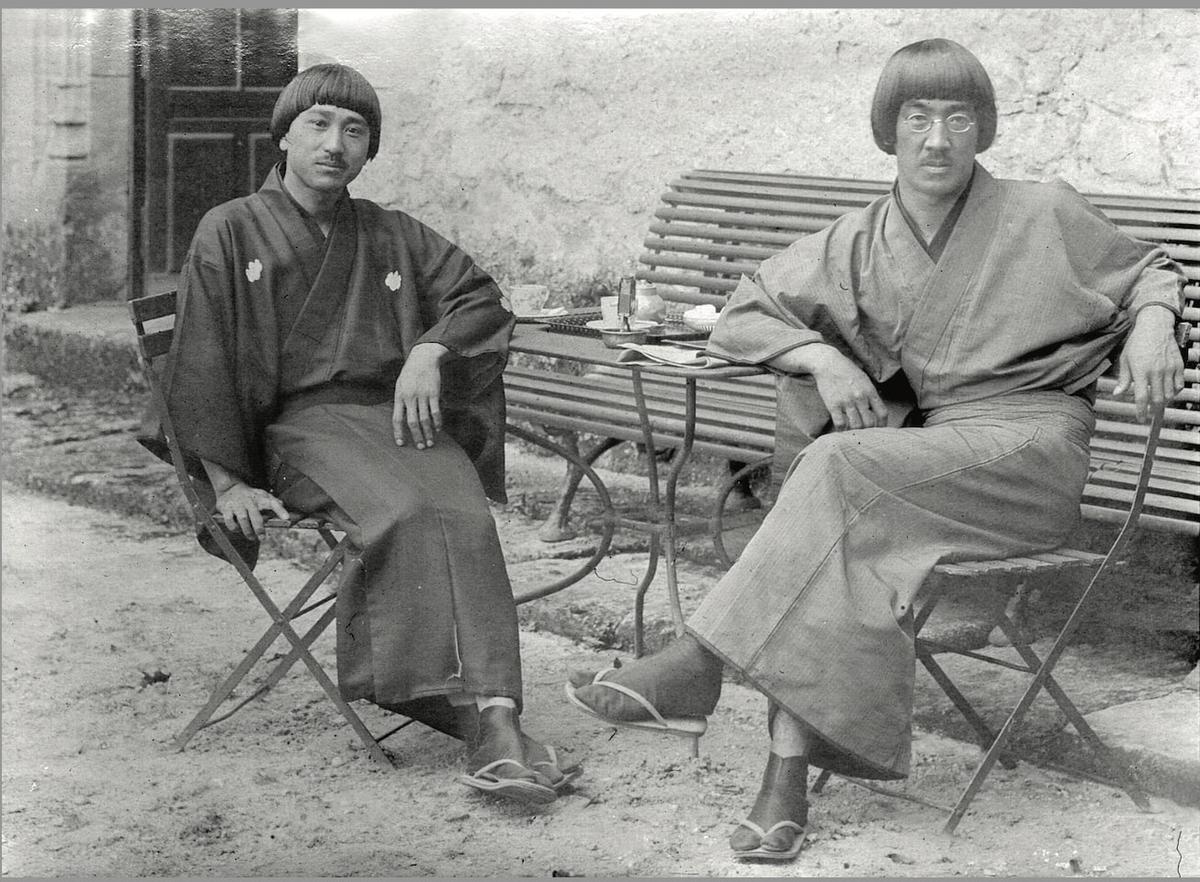 Black Périgord: the little-known stay of the great Japanese painter Foujita in the Vézère valley during the Great War