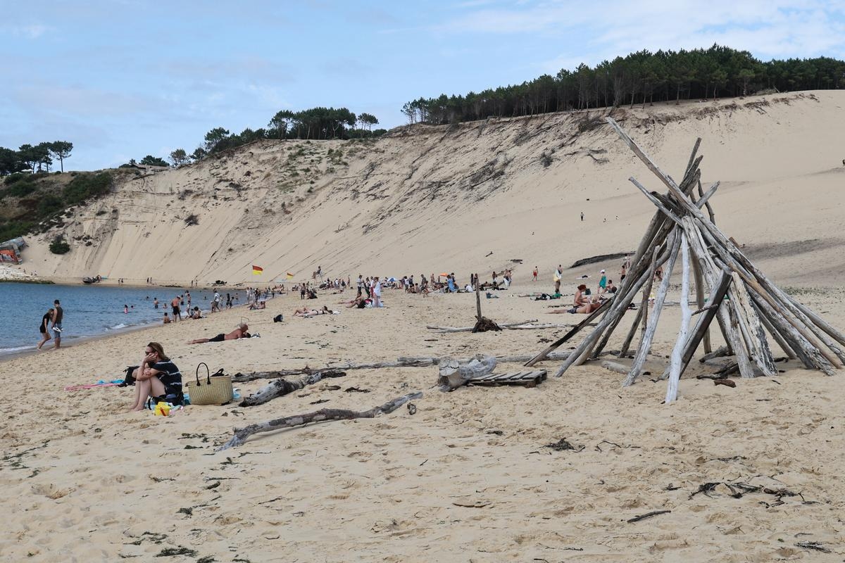 Gironde: less well-known than the dune, the beautiful Pilat beach reveals its many faces