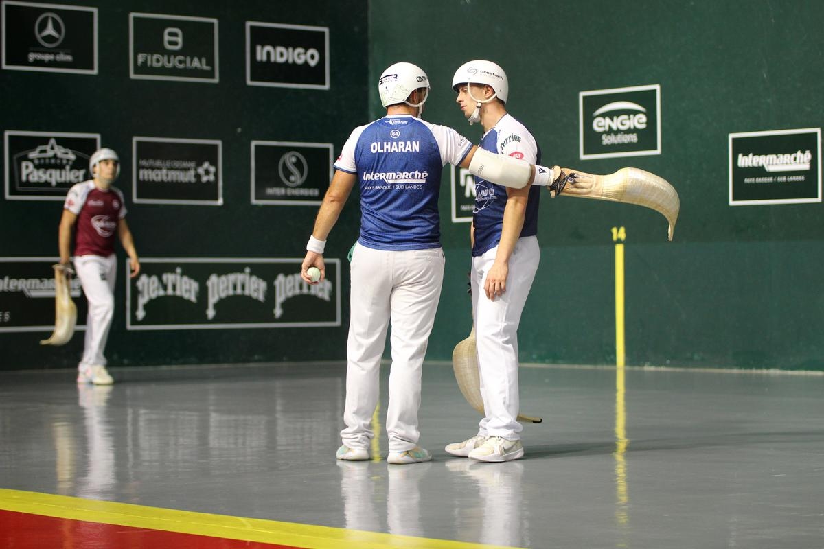 Punto cesta en San Juan de Luz: el dúo Olharan-Mancisidor se clasifica por poco para la final