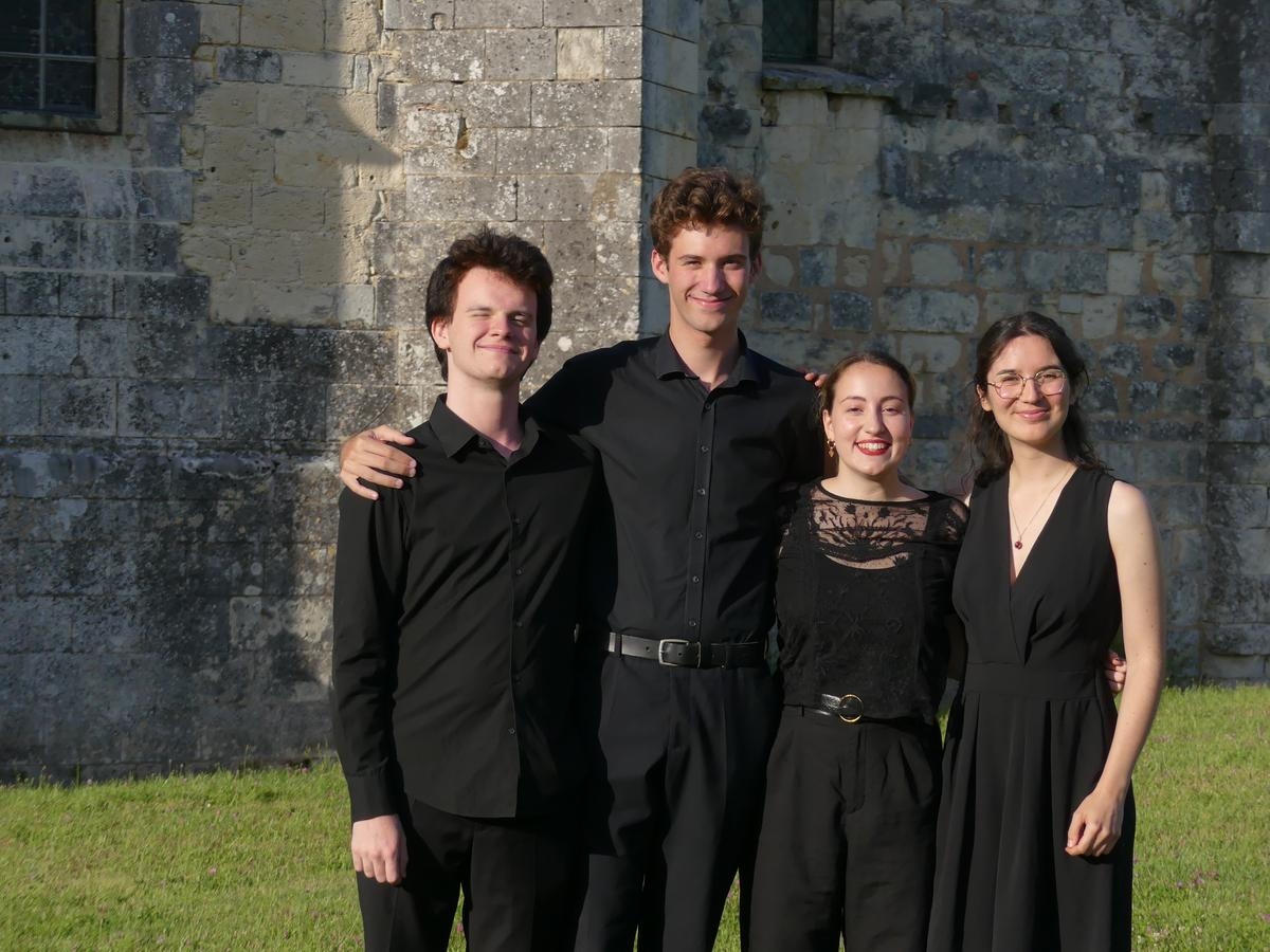 Saint-Georges-des-Coteaux: the Tadzio Quartet in concert