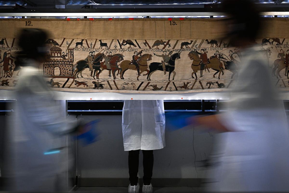 Tapisserie de Bayeux : la France se prépare à relever le « défi technique » du prêt à Londres