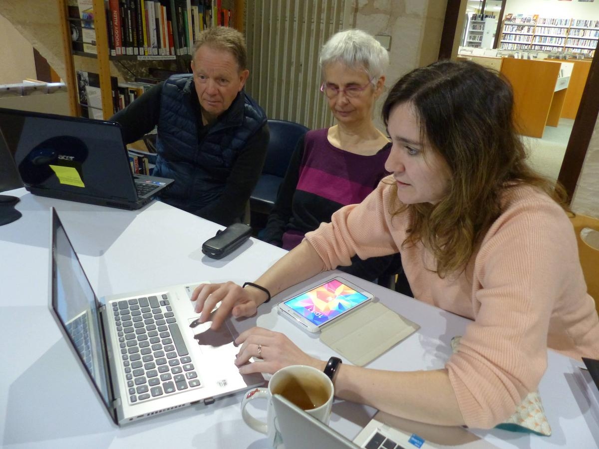 Saintes: Medya kütüphanesinde, "dijital kafe" üzerinden güncelleme zamanı