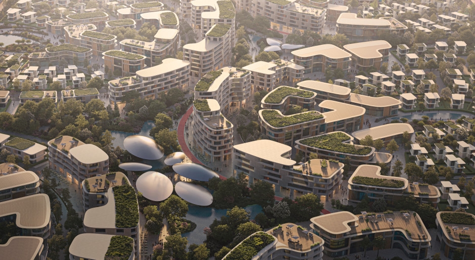 A true city of the future will be built at the foot of Dubai. The project looks like a futuristic dream.