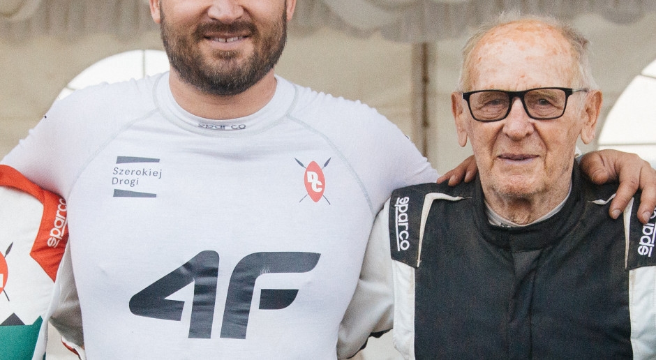 Sobiesław Zasada "handed over the wheel" to his grandson. A significant moment in the life of the Polish rally driver and businessman.