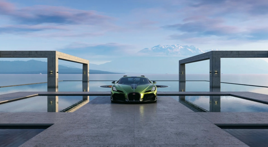 Bugatti, yeni Programme Solitaire'ın amiral gemisi olacak ilk tek boynuzlu atını tanıttı.