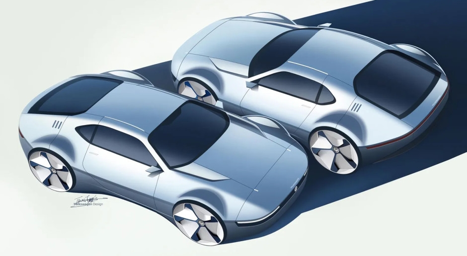 Volkswagen preparing a sports coupe? Futuristic sketch has fired up the imagination of car enthusiasts.