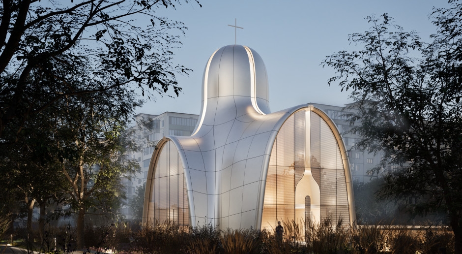 Eine Kirche, ein öffentlicher Platz und … ein Luftschutzbunker? In Kiew entsteht ein ungewöhnlicher Tempel.