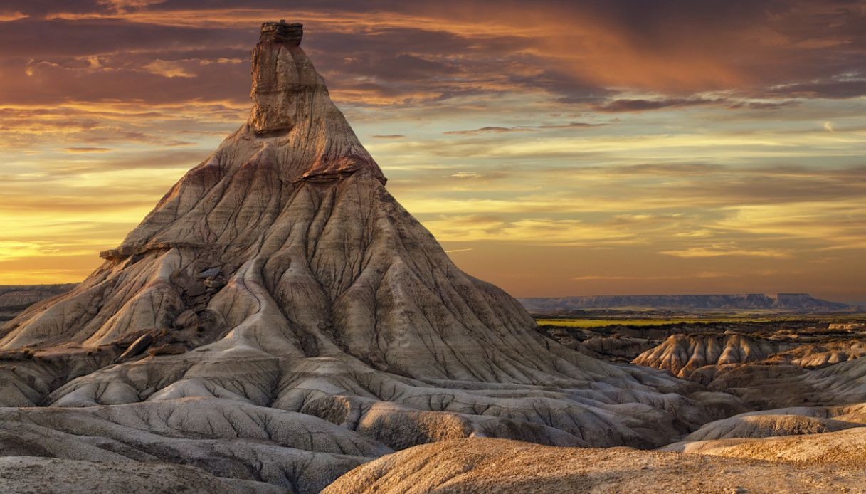Bardenas Reales es un desierto surrealista: te sientes como si estuvieras en otro planeta