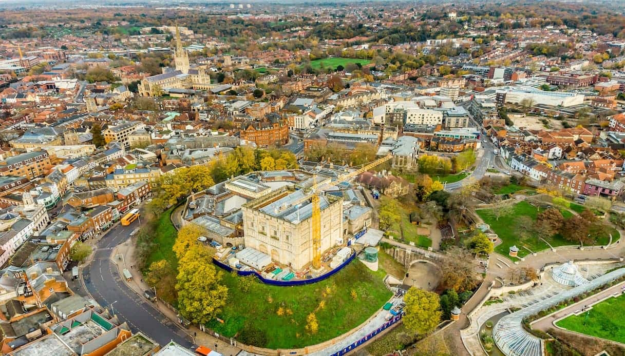 Il Castello di Guglielmo il Conquistatore a Norwich è un viaggio nella storia