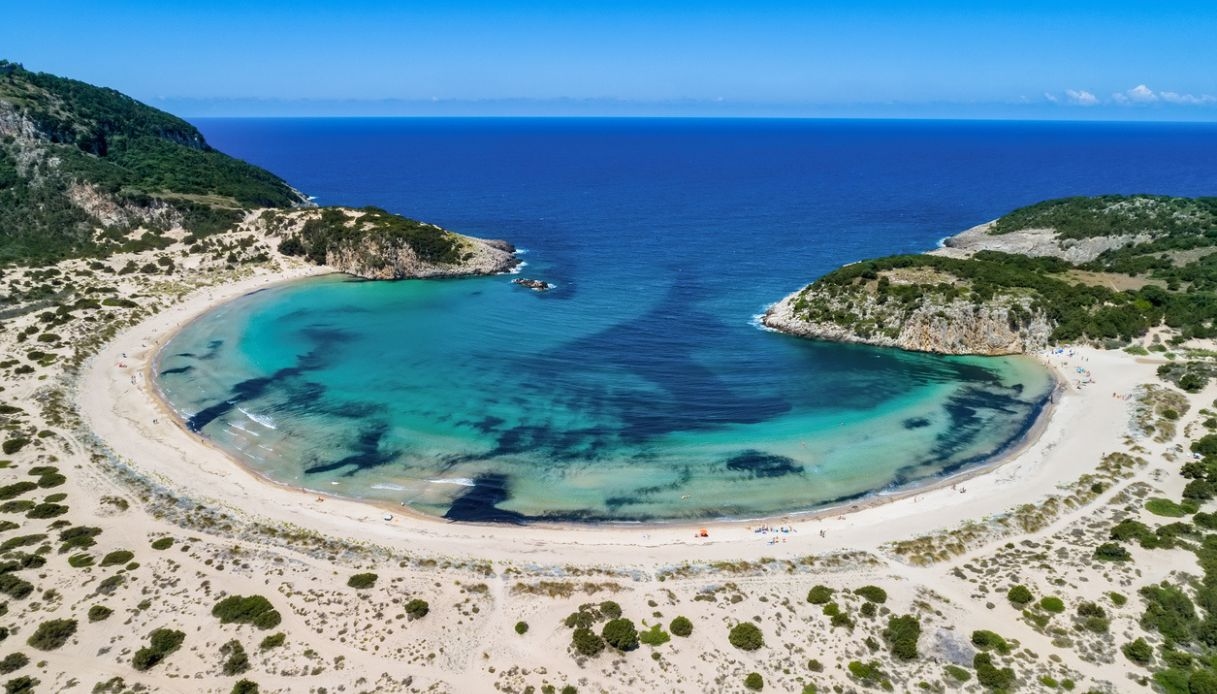 Voidokilia-strand, de hoefijzervormige parel van Messinia