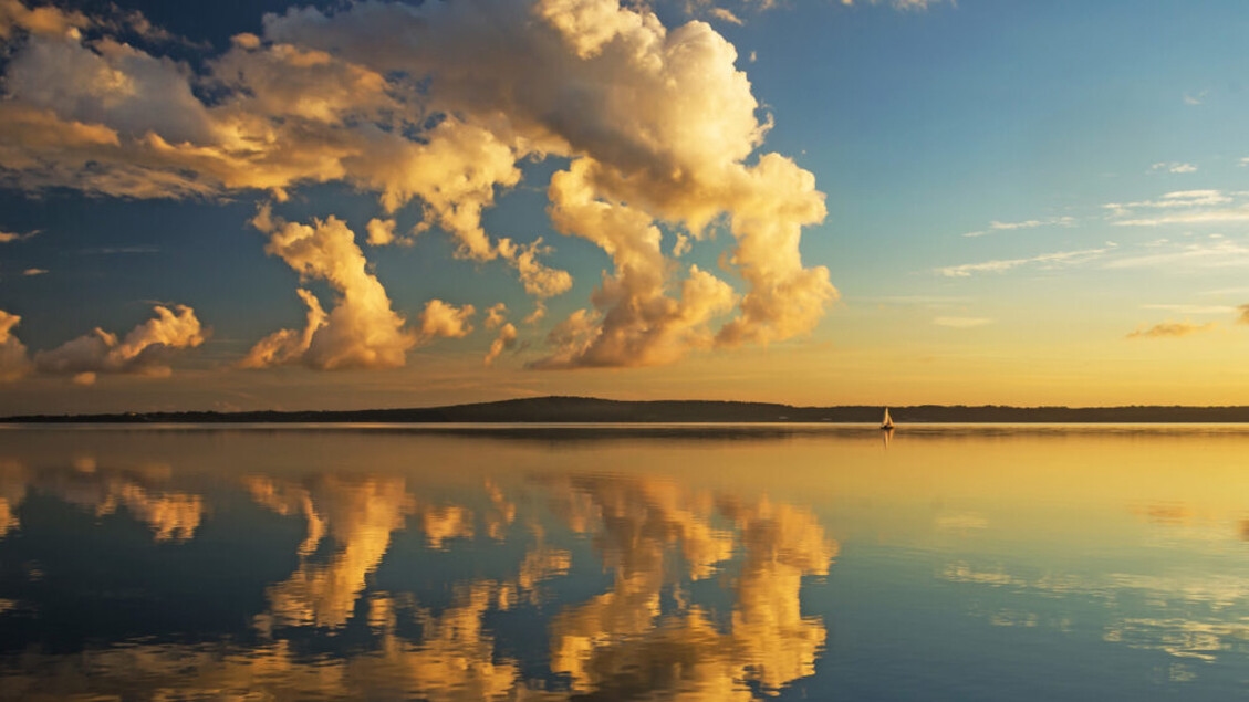 Fotografia artística de "Imagens no Lago"
