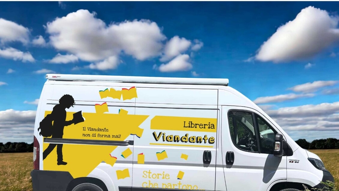 The caravan of books from the publisher Il Viandante is leaving
