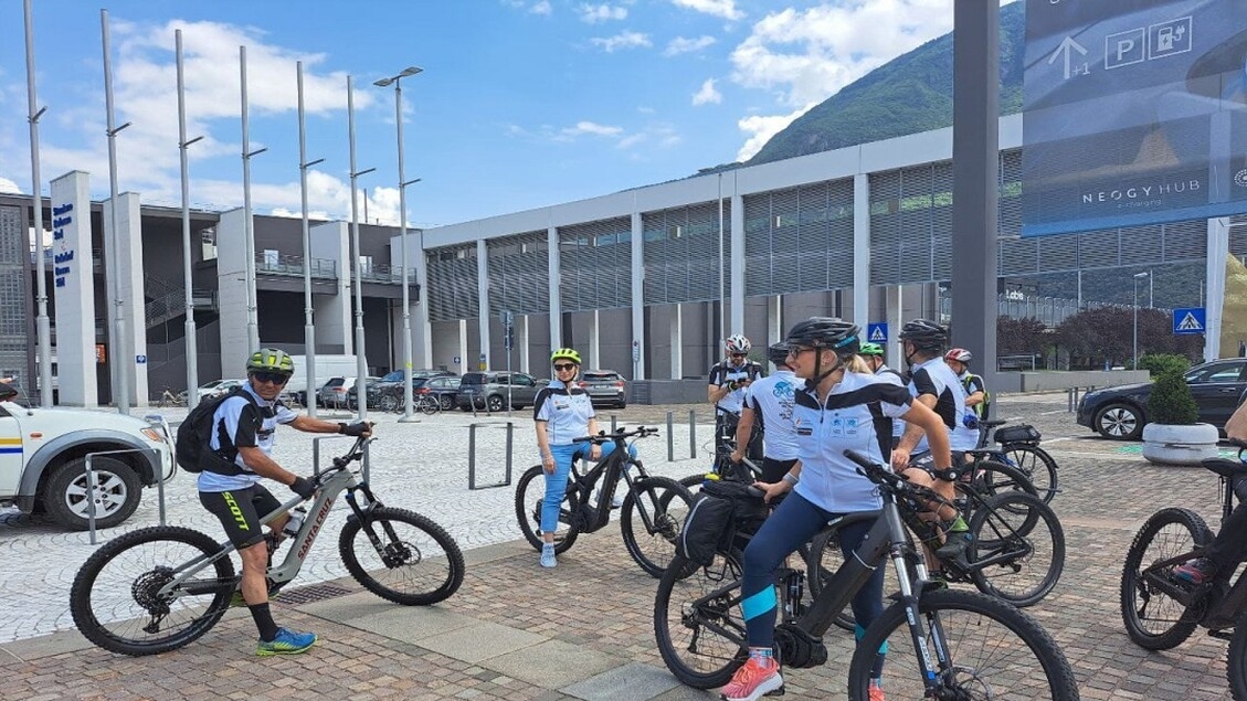 Três dias de bicicleta no trecho italiano da Milão-Munique