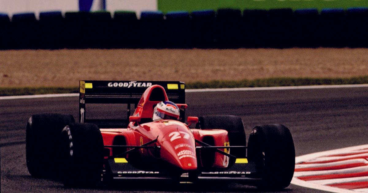 Jean Alesi vende sua Ferrari de Fórmula 1