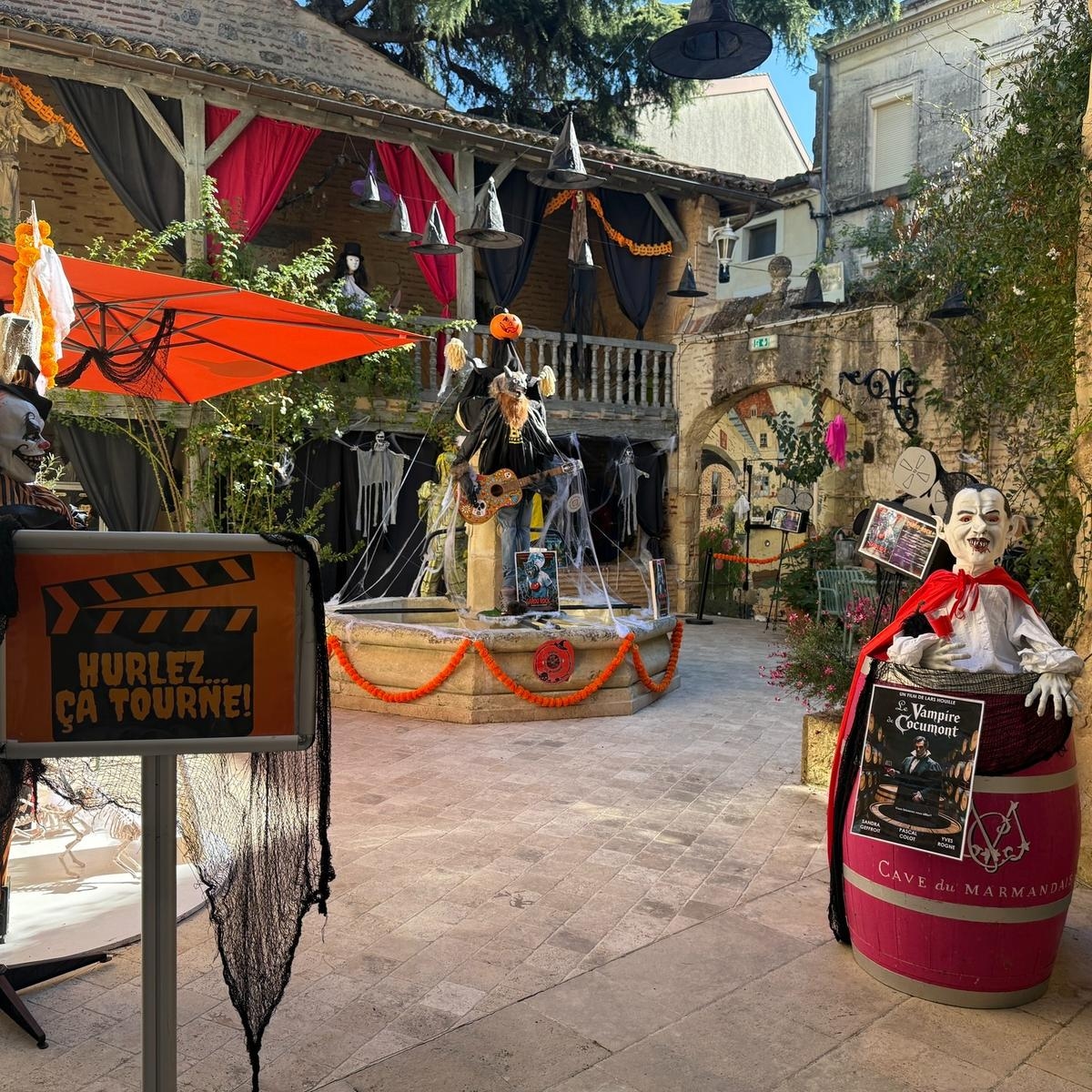 Here is the Halloween program in Marmande