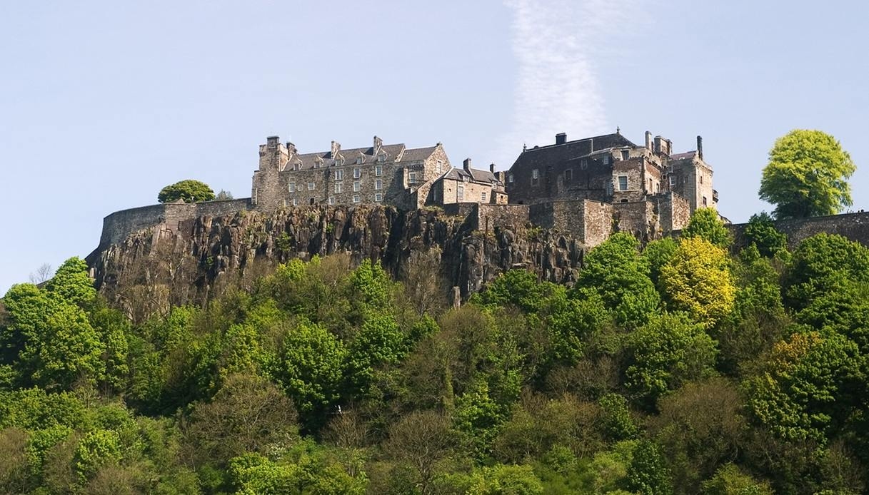 Stirling Castle, home to the mysterious ghost of the Green Lady